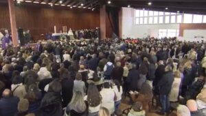 Funeral multitudinario en Adamuz por v&iacute;ctimas de accidente ferroviario