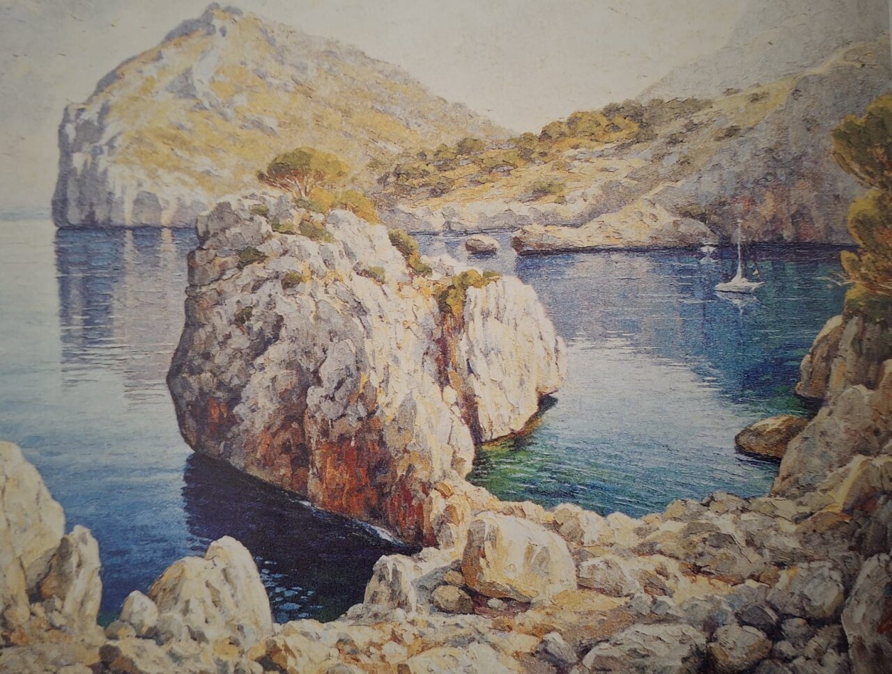 Pintura de marinas y paisajes de Guillermo Gil
