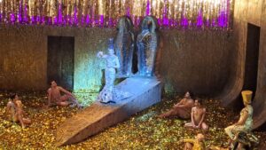 Escena de la zarzuela La Corte de Fara&oacute;n en el Teatre Principal de Palma.