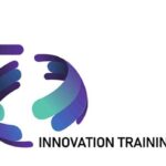 Logo del Innovation Training Center con dise&ntilde;o moderno y colores vibrantes.