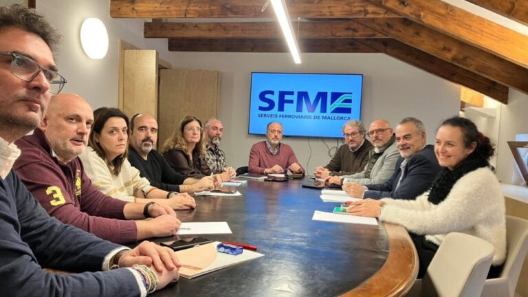 Reunión del comité de empresa de Serveis Ferroviaris de Mallorca
