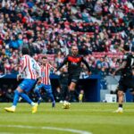 Muriqi del RCD Mallorca en un partido contra el Atl&eacute;tico de Madrid