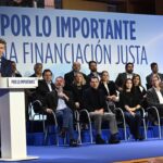 Reuni&oacute;n del PP en Zaragoza discutiendo financiaci&oacute;n justa para Espa&ntilde;a.