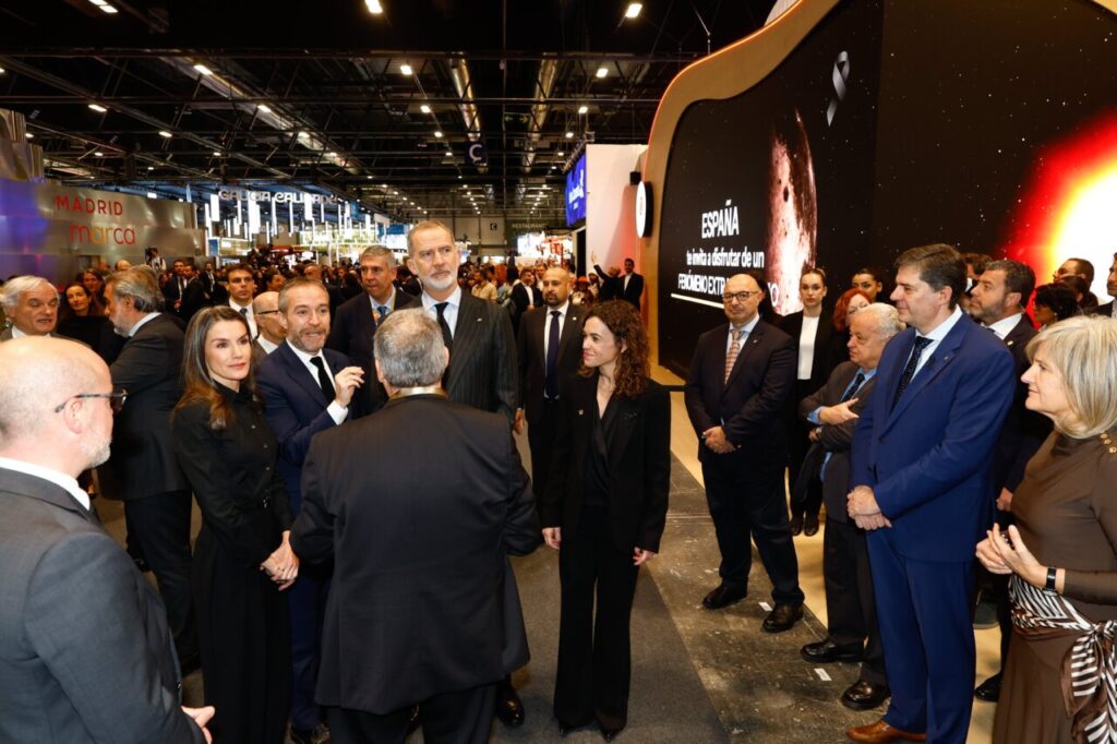 Los reyes Felipe y Letizia en la inauguraci&oacute;n de Fitur 2026