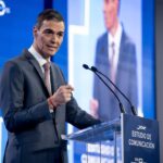 Pedro S&aacute;nchez hablando sobre financiaci&oacute;n entre el Gobierno y ERC