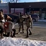 Protesta en Minneapolis con presencia de la Guardia Nacional