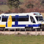 Nuevo accidente ferroviario: un tren choca contra una gr&uacute;a en Cartagena