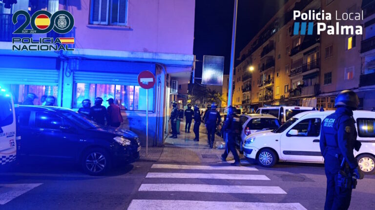 Operativo policial en Son Gotleu: precintan un bar por deficiencias sanitarias