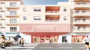 Vista del nuevo Auditori Municipal de Felanitx con dise&ntilde;o moderno y accesible.