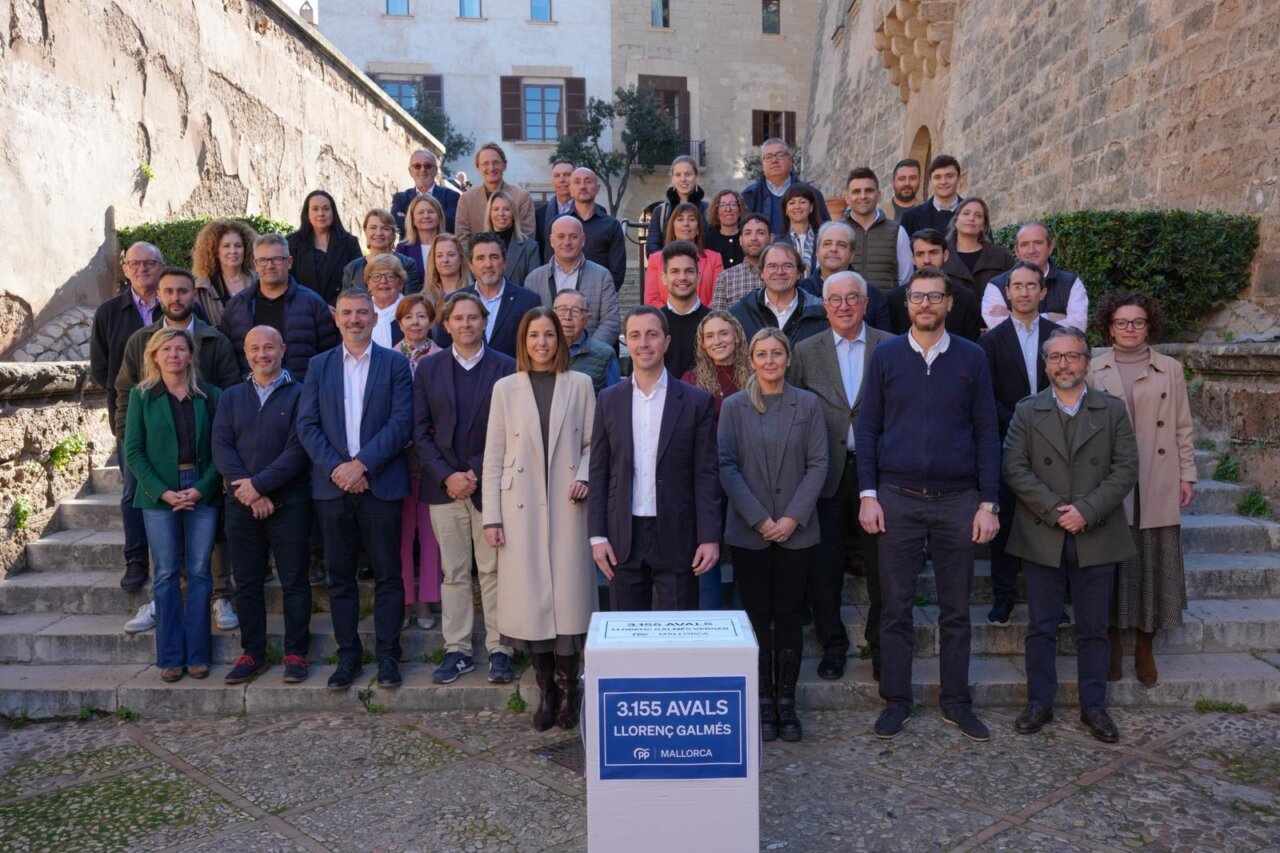 Lloren&ccedil; Galm&eacute;s presenta avales para su reelecci&oacute;n en Mallorca