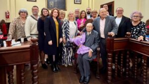 Celebraci&oacute;n del cumplea&ntilde;os de Miquel Iglesias en Alc&uacute;dia con familiares y amigos.