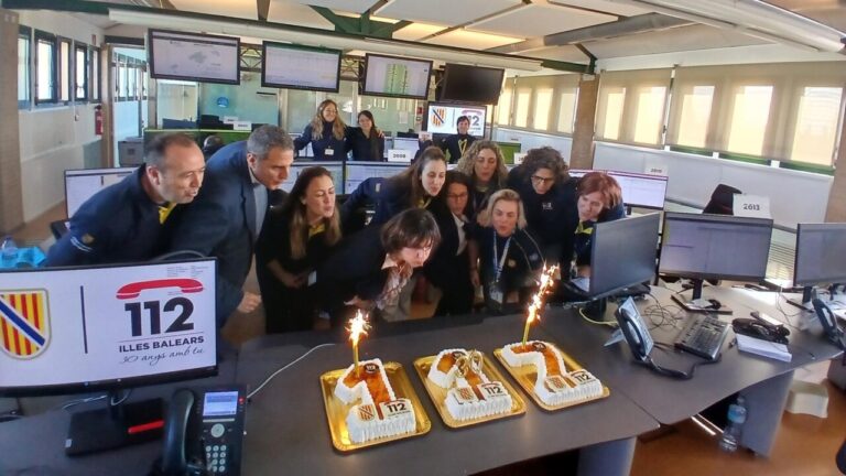 El 112 de Baleares cumple 30 años con 24,5 millones de llamadas atendidas