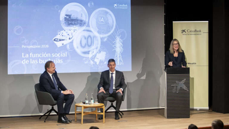 Evento de CaixaBank Wealth Management sobre la funci&oacute;n social de las burbujas econ&oacute;micas