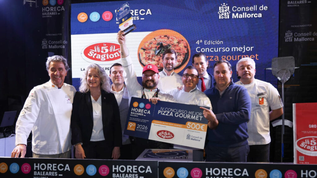 Participantes del IV Concurso Mejor Pizza Gourmet en HORECA Mallorca 2026