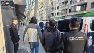 Detenci&oacute;n de sospechosos por hurtos en el centro de Palma