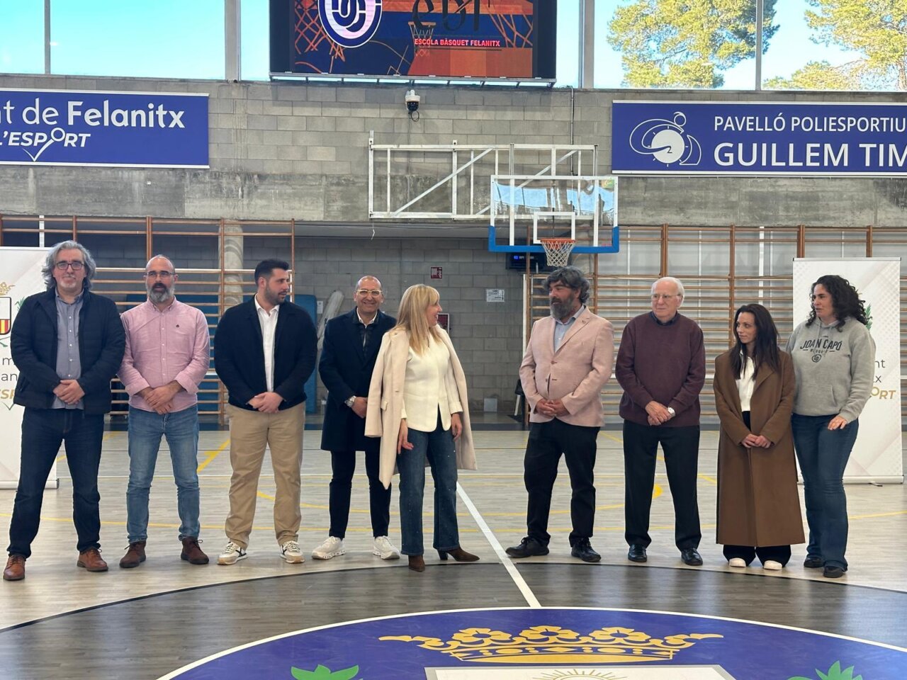 Inauguraci&oacute;n del pabell&oacute;n deportivo Guillem Timoner en Felanitx