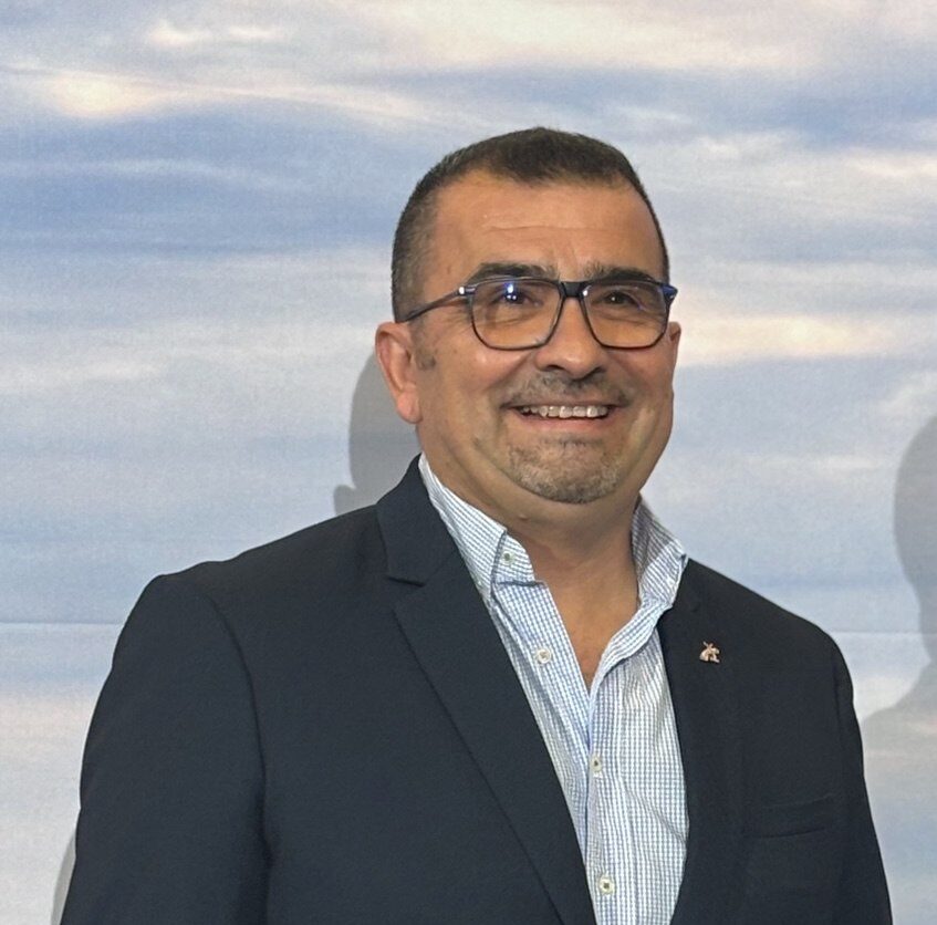 Franco M&oacute;jer, presidente de ASINEM, en un evento reciente.