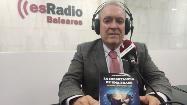 Juan Antonio Tormo presenta su libro en esRadio Baleares
