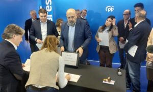 Jaime Martínez presenta avales en un evento del PP en Palma