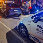 Intervenci&oacute;n policial con veh&iacute;culo detenido por conductor bajo efectos de drogas