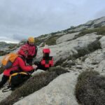 Rescate de una joven en el Puig de Massanella por bomberos
