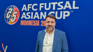 Jos&eacute; Tirado en la Copa de Asia de Futsal en Indonesia