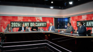 Panel de discusi&oacute;n en el programa Torn de Paraula sobre el a&ntilde;o 2026