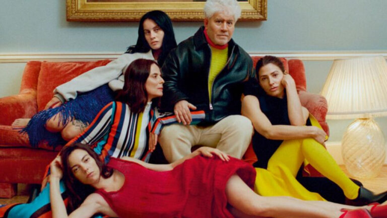 Victoria Luengo y las nuevas Chicas Almodóvar posando para Vogue