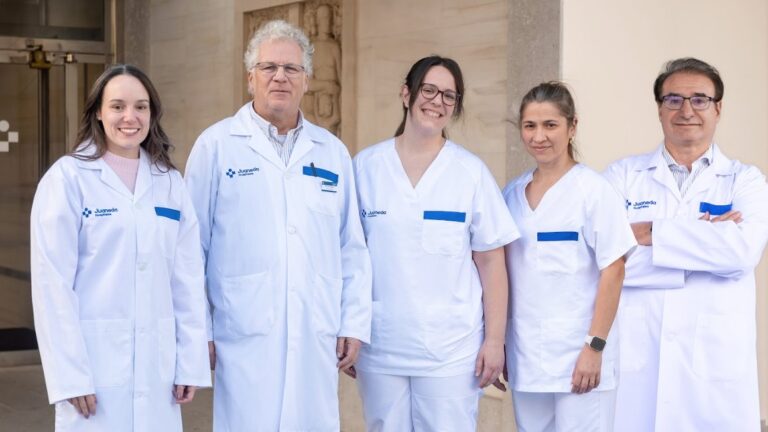 Equipo médico de Juaneda Hospitales en el programa AMBAR para Alzheimer
