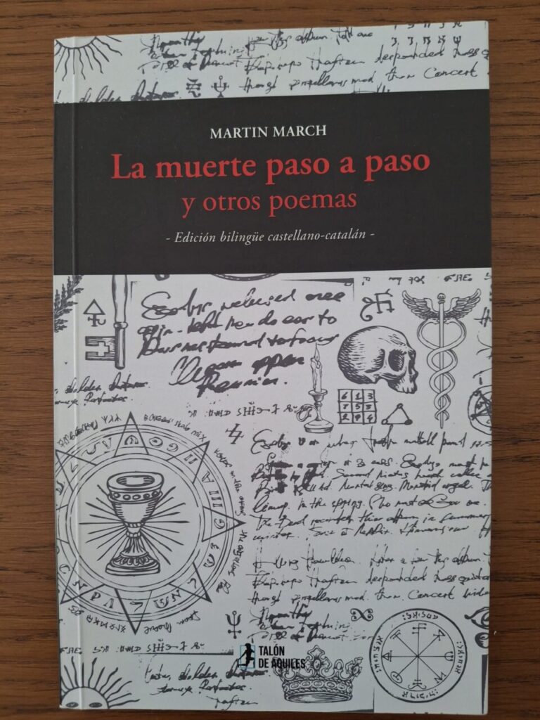 Libro de poemas de Mart&iacute;n March