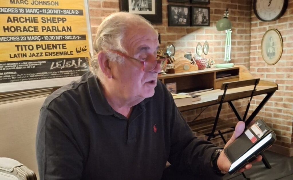 Mart&iacute;n March charlando con MDArte