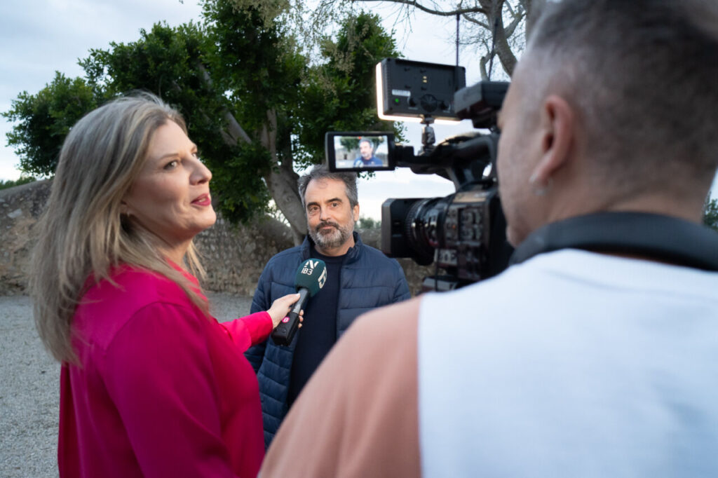 Entrevista en el auditorio del Parc Bit sobre educaci&oacute;n y tecnolog&iacute;a
