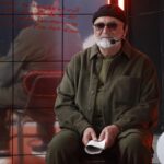 Biel Mesquida durante la entrega del Premi d'Honor de les Lletres Catalanes