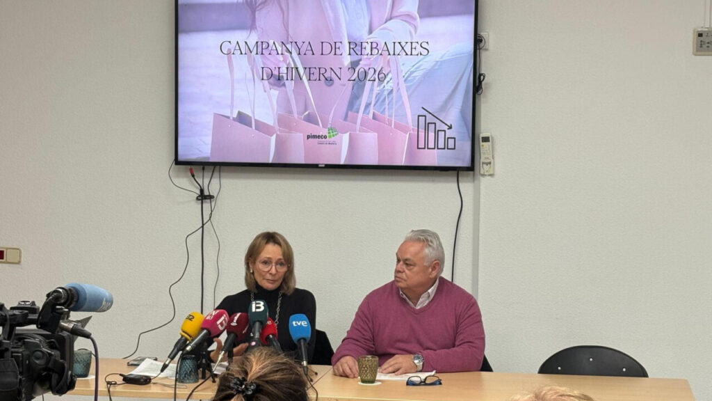 Presentaci&oacute;n de la campa&ntilde;a de rebajas de invierno 2026 en Mallorca