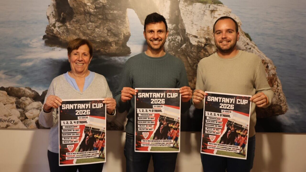 Todo listo para la Santany&iacute; Cup 2026, la fiesta del f&uacute;tbol base
