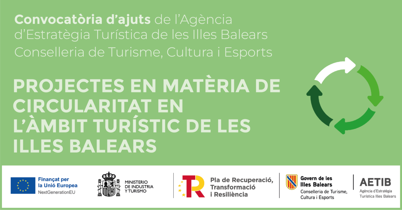 Proyectos de econom&iacute;a circular en el turismo de Baleares