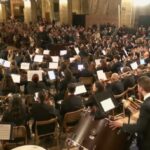Concierto en la Catedral de Mallorca con diversas bandas y coros