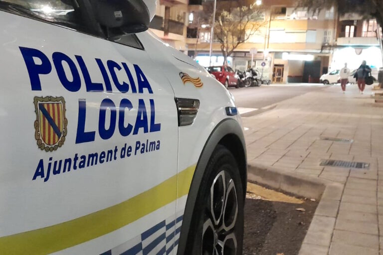 Conduce borracha y en contradirección frente a la comisaría de la Policía Local de Palma