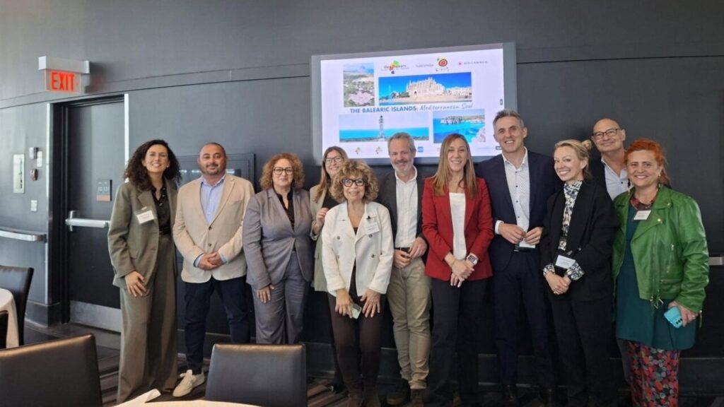 Delegaci&oacute;n balear en jornadas tur&iacute;sticas en Canad&aacute; con presentaciones sobre sostenibilidad