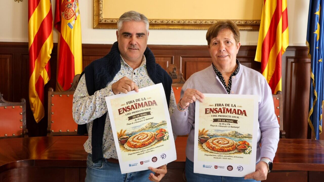 Presentaci&oacute;n de la Fira de l'Ensa&iuml;mada y del Producto Local en Santany&iacute;