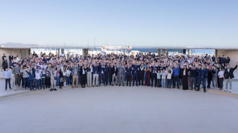 Grupo de deportistas destacados en la Gala del Deporte 2026 en Mallorca