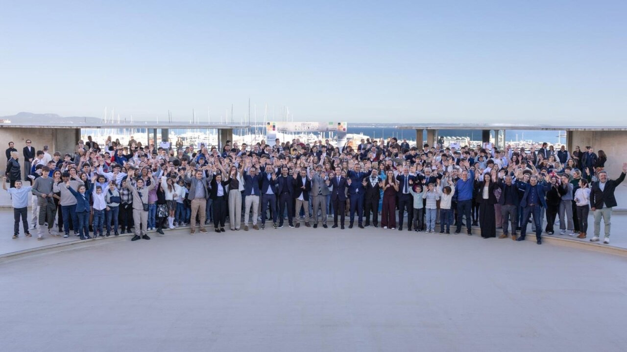 Grupo de deportistas destacados en la Gala del Deporte 2026 en Mallorca