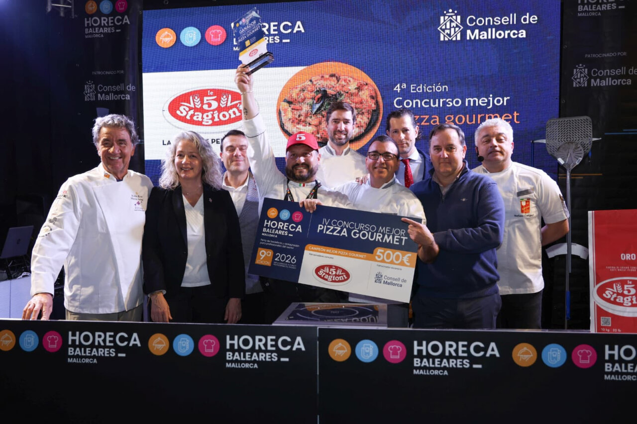 Participantes del concurso mejor pizza gourmet en HORECA Baleares 2026