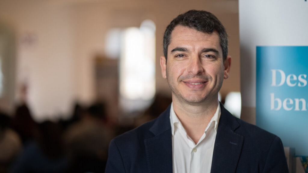 Pere Sastre, Global Talent Acquisition & Engagement Manager de Iberostar durante el Job Day de Palma Activa