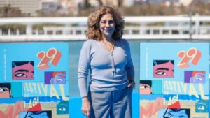 Lolita Flores en la presentación de Mallorca Confidencial en el Festival de Málaga