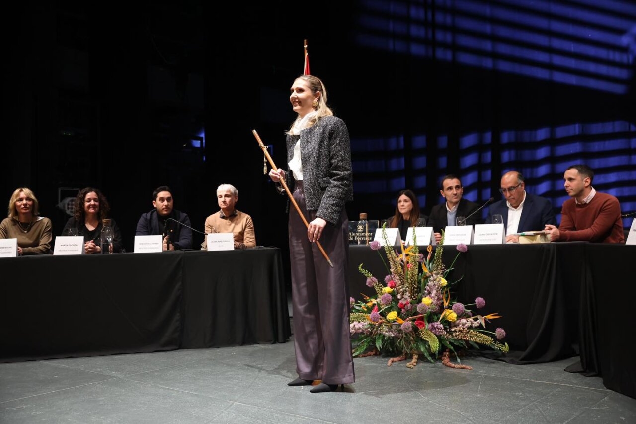 Maria Agn&egrave;s Sampol durante su toma de posesi&oacute;n como alcaldesa de Porreres