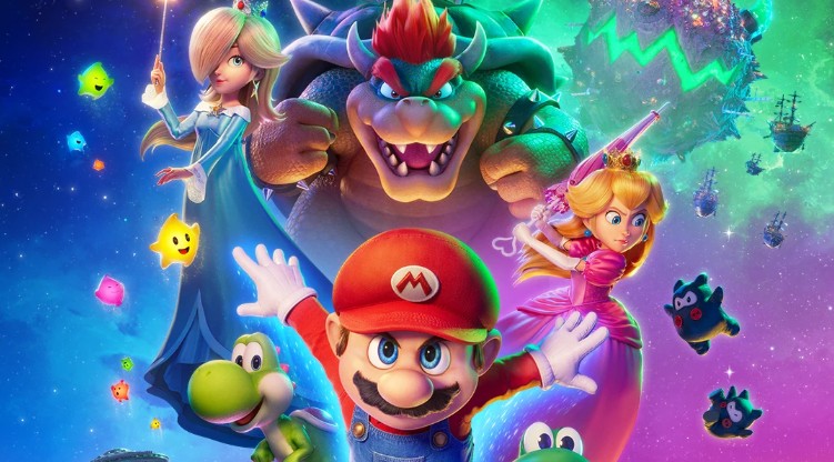 Mario y sus amigos en una aventura intergal&aacute;ctica en Super Mario Galaxy