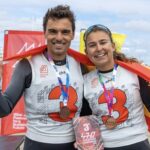 Marta Cardona y Jordi Xammar con medalla de bronce en Europeo de 470
