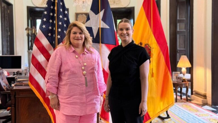 Prohens y Gonz&aacute;lez durante su reuni&oacute;n en Puerto Rico