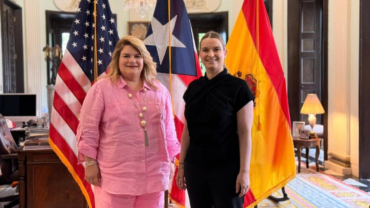 Prohens y Gonz&aacute;lez durante su reuni&oacute;n en Puerto Rico